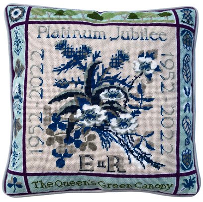 Platinum Jubilee Tapestry Kit, Needlepoint Kit, One Off Needlework