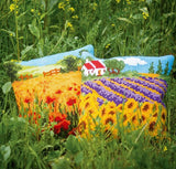 Sunflower Field CROSS Stitch Tapestry Kit, Vervaco PN-0189681