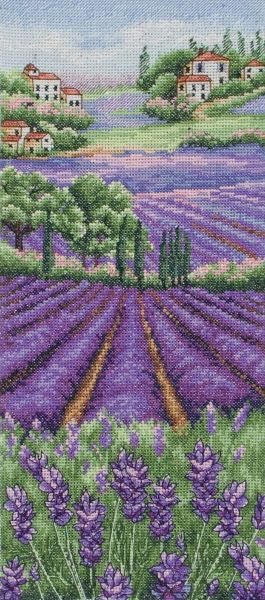 Provence Landscape Cross Stitch Kit, Anchor PCE0807