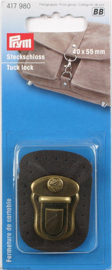 Prym Tuck Lock, Bag Closure Fastening - Leather Look-417980