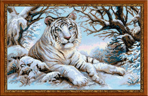 Bengal Tiger Cross Stitch Kit, Riolis R1184