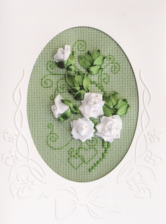 Cross Stitch Kit Wedding Card, Riolis Counted Cross Stitch Kit R1301AC