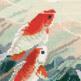 Dancing Fish Cross Stitch Kit, Riolis R1574