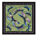 Needlepoint Dragonflies, OUTLINE PRINTED Needlepoint Kit Riolis R1655