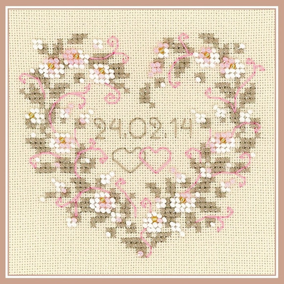 Cross Stitch Kit From All Heart, Riolis Counted Cross Stitch Kit R1405