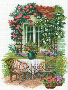 Morning at the Cottage, Counted Cross Stitch Kit Riolis R1003