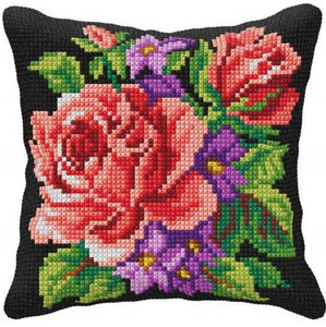 Roses and Violets CROSS Stitch Tapestry Kit, Orchidea ORC99032