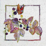 Embroidery Kit Blackberries, Rowandean Embroidery