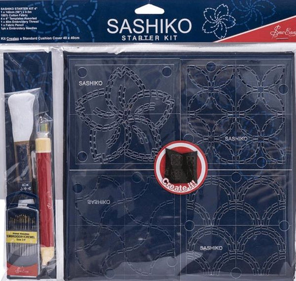 Sashiko Embroidery Kit - Starter Set ERS.001