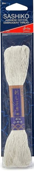 Sashiko Embroidery Thread - Cotton - Ecru Natural ERS.013