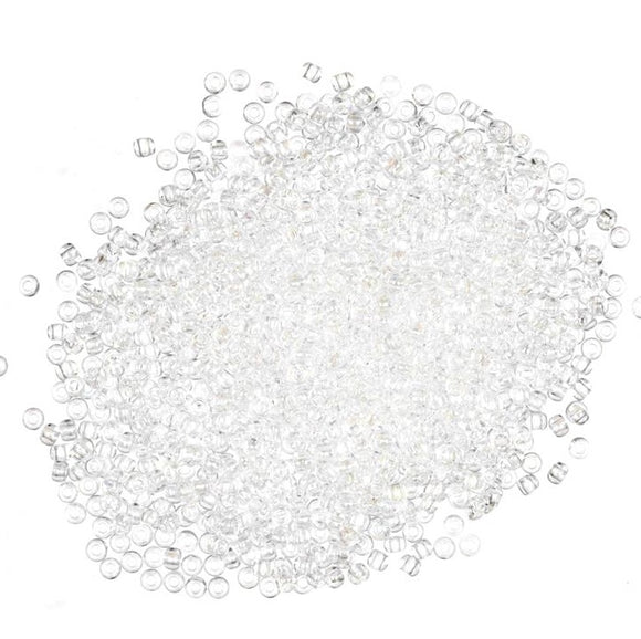 Seed Beads, Mill Hill Beads, Economy Pack Bulk-Buy, 2.5mm 20161 Crystal