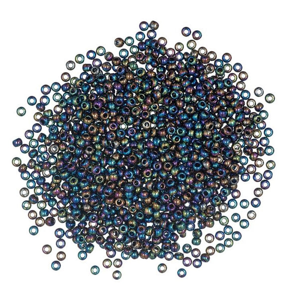 Seed Beads, Mill Hill Beads, Economy Pack Bulk-Buy, 2.5mm 20374 Rainbow