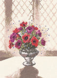 Silver Vase Counted Cross Stitch Kit, Heritage Crafts, John Clayton