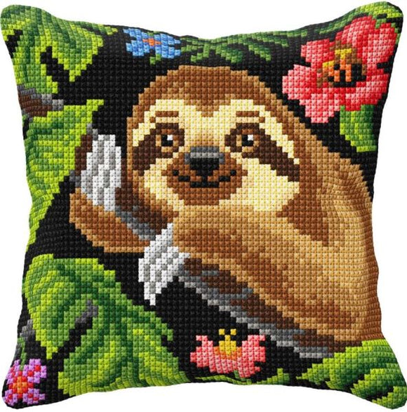 Sloth CROSS Stitch Tapestry Kit, Orchidea ORC99019