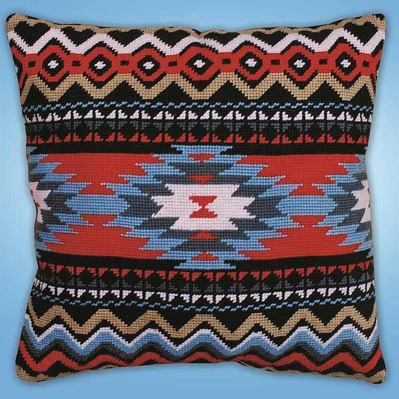 Southwestern Tapestry Kit, Needlepoint Kit, Design Works 2556