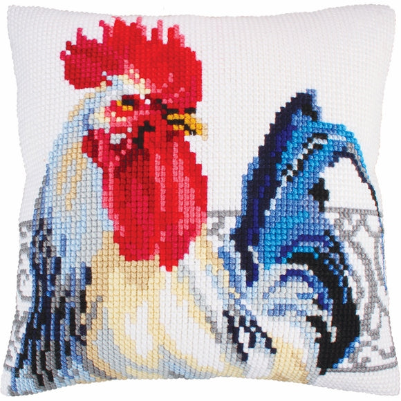 Spanish Handsome Rooster CROSS Stitch Tapestry Kit, Collection D'Art CD5253