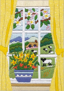 Spring in the Window Long Stitch Kit, Anchor AL78505
