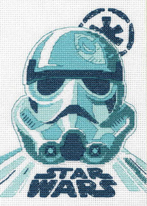 Stormtrooper Star Wars Cross Stitch Kit, Dimensions D70-65193