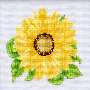 Sunflower Cross Stitch Kit, VDV TM-0125