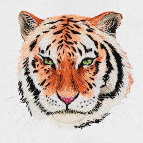 Tiger Embroidery Kit, Panna JK-2177