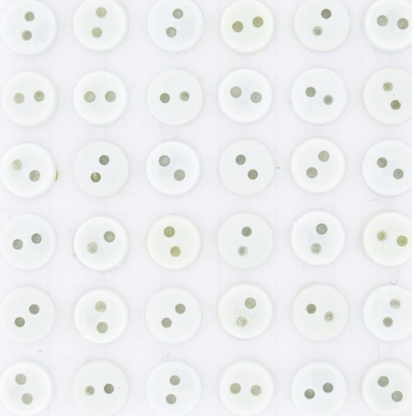 Micro Button White Micro Buttons, Miniature Buttons and Tiny Buttons – Sew Inspiring UK