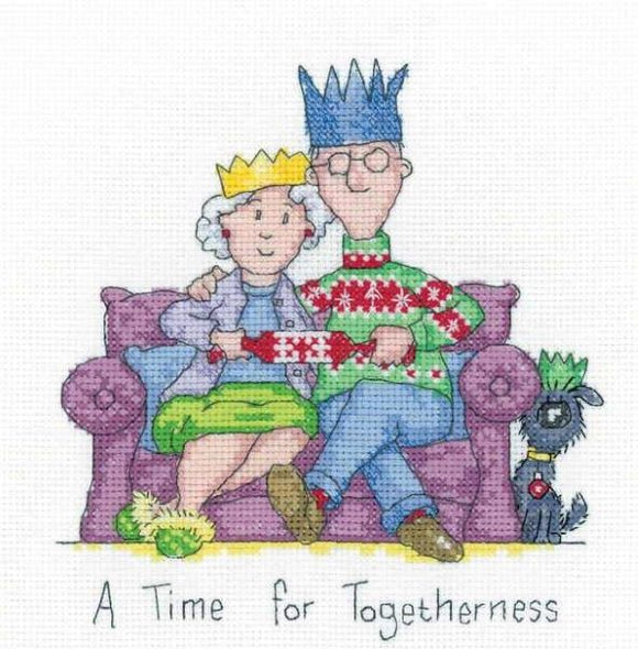 Togetherness Cross Stitch Kit, Heritage Crafts
