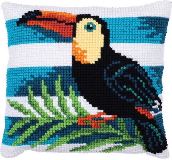 Toucan Journey CROSS Stitch Tapestry Kit, Needleart World LH9-022