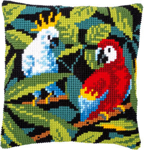 Tropical Birds CROSS Stitch Tapestry Kit, Vervaco PN-0186881