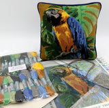 Tropical Parrot Tapestry Kit Needlepoint Kit Cleopatra's Needle