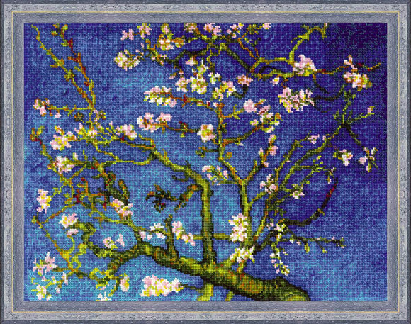 Van Gogh Almond Blossom Cross Stitch Kit Riolis R1698