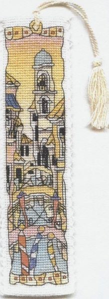 Venice Bookmark Cross Stitch Kit, Michael Powell Art BM001