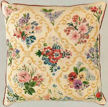Embroidery Kit Victorian Garden, Design Perfection E166