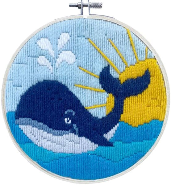 Whale Song Long Stitch Kit, Needleart World LST3-003