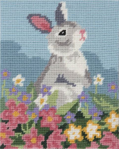 White Rabbit Tapestry Kit, Needlepoint Starter, Anchor MR202
