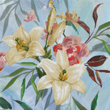 Wild Lily Bouquet PRINTED Cross Stitch Kit, Needleart World N650-035