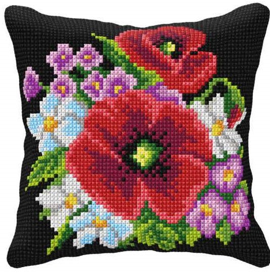 Wildflowers CROSS Stitch Tapestry Kit, Orchidea ORC99033