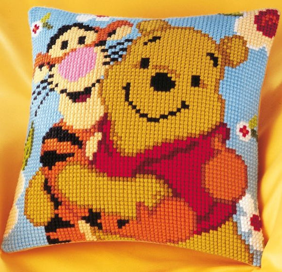Winnie and Tigger CROSS Stitch Tapestry Kit, Vervaco PN-0014595