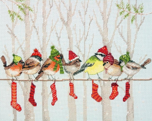 Dimensions Counted Cross Stitch Kit 16 Long-Winter Friends