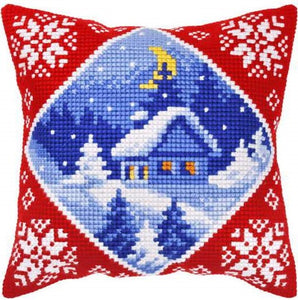 Winter Landscape CROSS Stitch Tapestry Kit, Orchidea ORC9358