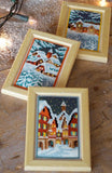 Winter Night Cross Stitch Kits - SET of 3, Vervaco PN-0155893