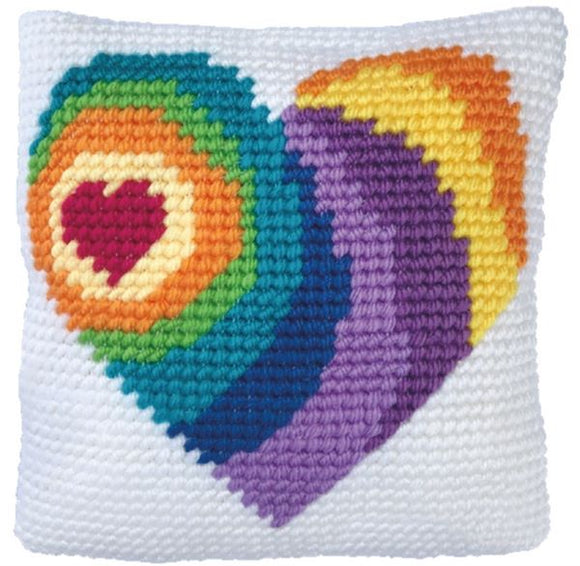 Wishing Heart Tapestry Kit, Needleart World LH3-007