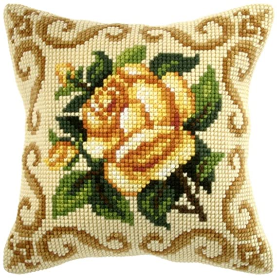 Yellow Rose CROSS Stitch Tapestry Kit, Orchidea ORC9165