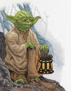 Yoda Star Wars Cross Stitch Kit, Dimensions D70-35392
