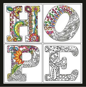 Zenbroidery Embroidery Kit, Hope 4039/4060