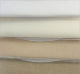 Zweigart Cashel LINEN Evenweave Fabric, 28 count PER METER -White 100