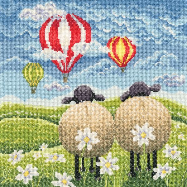 Letistitch Cross Stitch Set, Multicoloured, 26x26cm