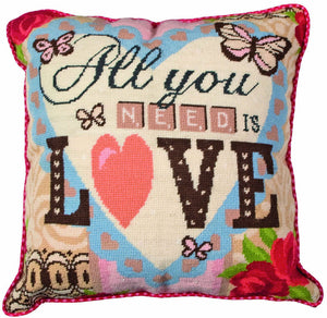 All You Need is Love Tapestry Kit Needlepoint, Anchor ALR62