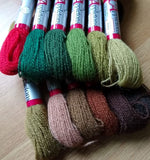 Appletons Crewel Wool, Crewel Wool Bundle, Mixed Colour Pack of 12