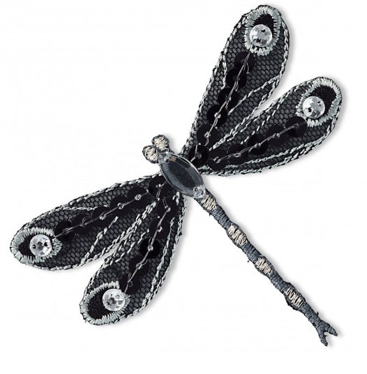 Dragonfly Motif, Embroidered Dragonfly Embellishment -Prym 926370
