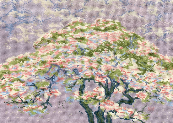 Cherry Blossom, Counted Cross Stitch Kit, DMC BL1149/73